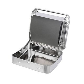 USD $ 5.99   Mascotte 2 in 1 Steel Cigarette Roller + Storage Box