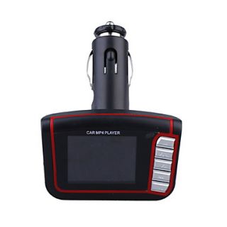 USD $ 13.99   Black Color 1.8 inch Car MP4 Player with FM Transmitter