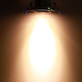 3W 210 240LM 3000 3500K Warm White Light LED Ceiling Bulb (AC 85 265V)