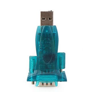 USD $ 4.29   USB to RS232 Dongle with Extension Cable,