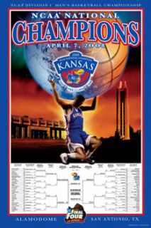 Kansas Jayhawks Basketball 2008 NCAA NATIONAL CHAMPIONS Commemorative