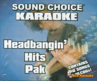 Sound Choice Karaoke Headbangin Hits Pack 10 CDG Pack