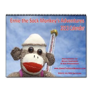 2013 Sock Monkey Calendar  Buy 2013 Sock Monkey Calendars Online