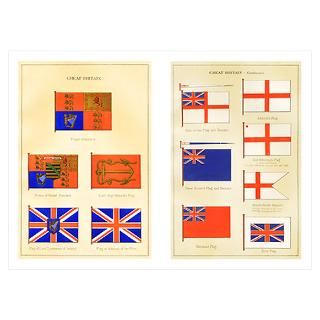 Wall Art  Posters  UK Nautical Flags Poster