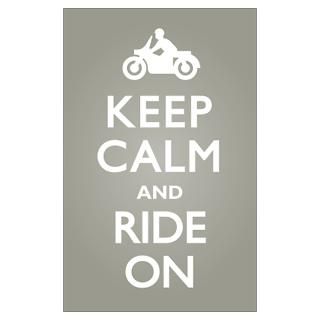 Wall Art  Posters  Keep Calm and Ride On Poster