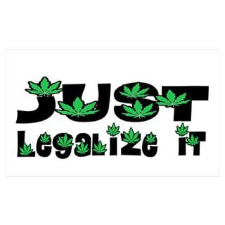 Wall Art  Posters  Just Legalize It Marijuana