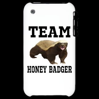 Animal Gifts  Animal iPhone Cases  Team Honey Badger iPhone Case