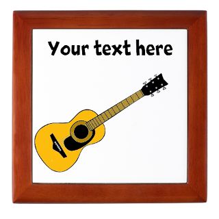 Customize Personalize Guitar Orange Yellow Yoursel Gifts  Customize