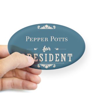 Pepper Potts For President Stickers  Pepper Potts For President