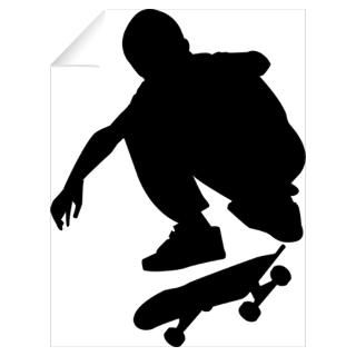 Wall Art  Wall Decals  Skate On Wall Art Wall Decal