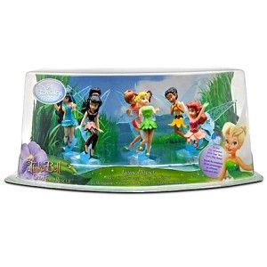 Tinker Bell and The Great Fairy Rescue Play Set 6pcs