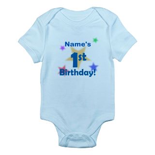 1St Gifts  1St Baby Clothing  Boy Custom 1st Birthday Infant