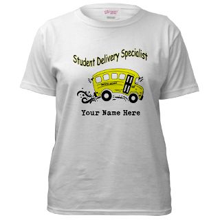 Bus Gifts  Bus T shirts  Personalized Bus Driver Womens Shirt