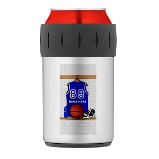 Personalized Basketball Jerse Thermos® Can Cooler by auslandgifts