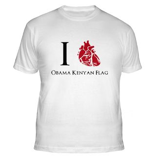 Love Obama Kenyan Flag Gifts & Merchandise  I Love Obama Kenyan