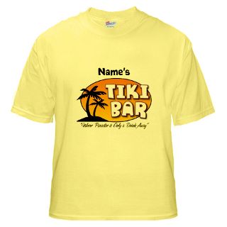 Cocktail Gifts  Cocktail T shirts  Customized Tiki Bar T