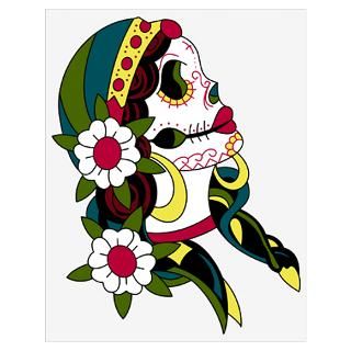 Wall Art  Posters  Day of the Dead Poster