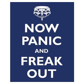 Wall Art  Posters  Now Panic and Freak Out Wall Art