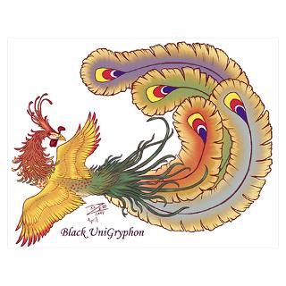 Wall Art  Posters  Chinese Phoenix Feng Huang by