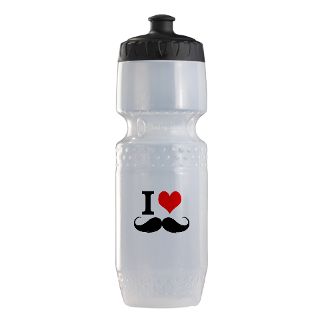 Awesome Gifts  Awesome Water Bottles  I love mustache Trek Water