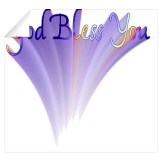 Wall Art  Wall Decals  God Bless You Wall Decal