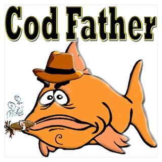 Wall Art  Posters  Cod Father Poster