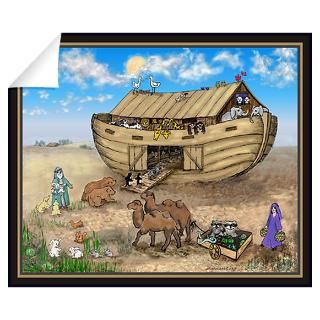 Wall Art  Wall Decals  Noahs ark Wall Decal