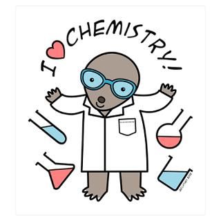 Wall Art  Posters  I Heart Chemistry   Scientist