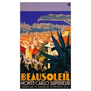 Wall Art  Posters  Beausoleil Monte Carlo Superieur
