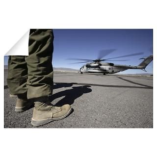 Low angle view of a CH53E Super Stallion helicopte Poster