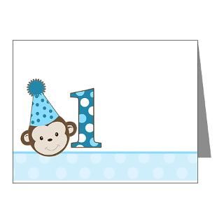 First Birthday Thank You Note Cards