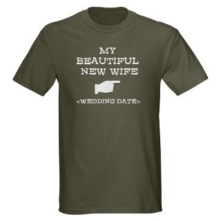 2012 Gifts  2012 T shirts  New Wife (Wedding Date) T Shirt