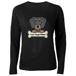 Custom Gifts  Custom Long Sleeve Ts  Personalized Dachshund T