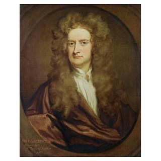 Portrait of Isaac Newton (1642 1727) 170Poster