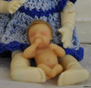 Micro Miracles Baby Kate 1 inch Long COA So Truly Real Silicone