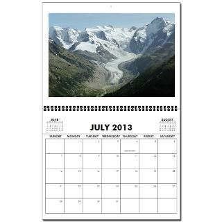 Swiss 2013 Wall Calendar by monicaengeler