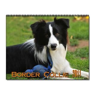 2011 Gifts  2011 Home Office  Border Collie Wall Calendar 2011