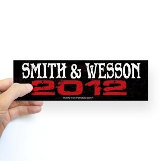 smith and wesson 2012 bumper sticker