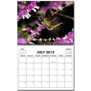 2010 Hummingbird 2013 Wall Calendar by EspiesHummers