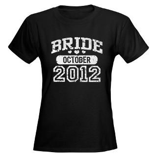 shirts  Bride October 2012 Womens Dark T Shirt