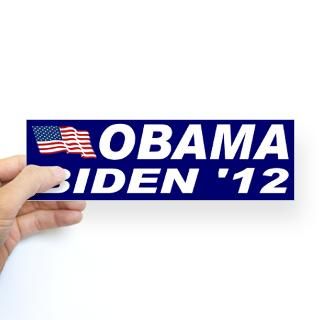Obama Biden 2012 Bumper Bumper Sticker by barackpresident