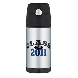 2011 Gifts  2011 Drinkware  Class Of 2011 Blue Thermos® Bottle