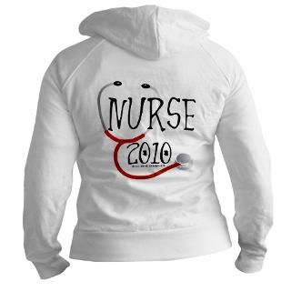 Funny Nurse Sayings Sweatshirts & Hoodies  Nurse 2010 Fitted Hoodie