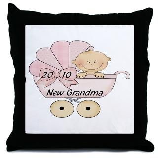2010 Gifts  2010 More Fun Stuff  2010 Grandma (pink) Throw Pillow