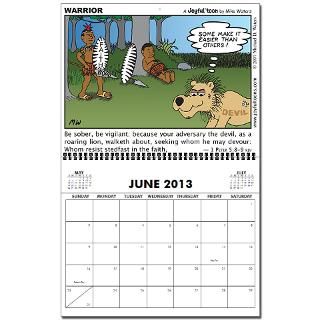 Joyful toons 2010 2013 Wall Calendar by joyfultoons