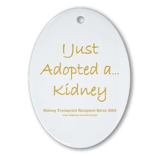 2009 Gifts  2009 Home Decor  2009 Adopted Kidney Transplant Oval