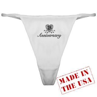 2007 Gifts  2007 Underwear & Panties  25th Anniversary   Silver