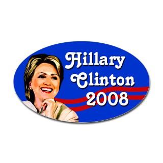 stickers to support Hillary Clinton as she runs for President in 2008