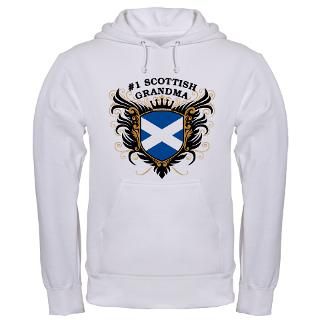 Gifts  #1 Sweatshirts & Hoodies  Number One Scottish Grandma