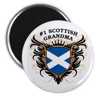 Number One Scottish Grandma Magnet for $4.50